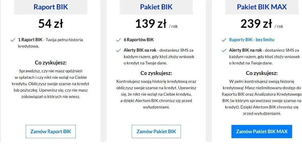 Ile kosztuje raport BIK? Sprawdź ceny i oszczędzaj na usługach
