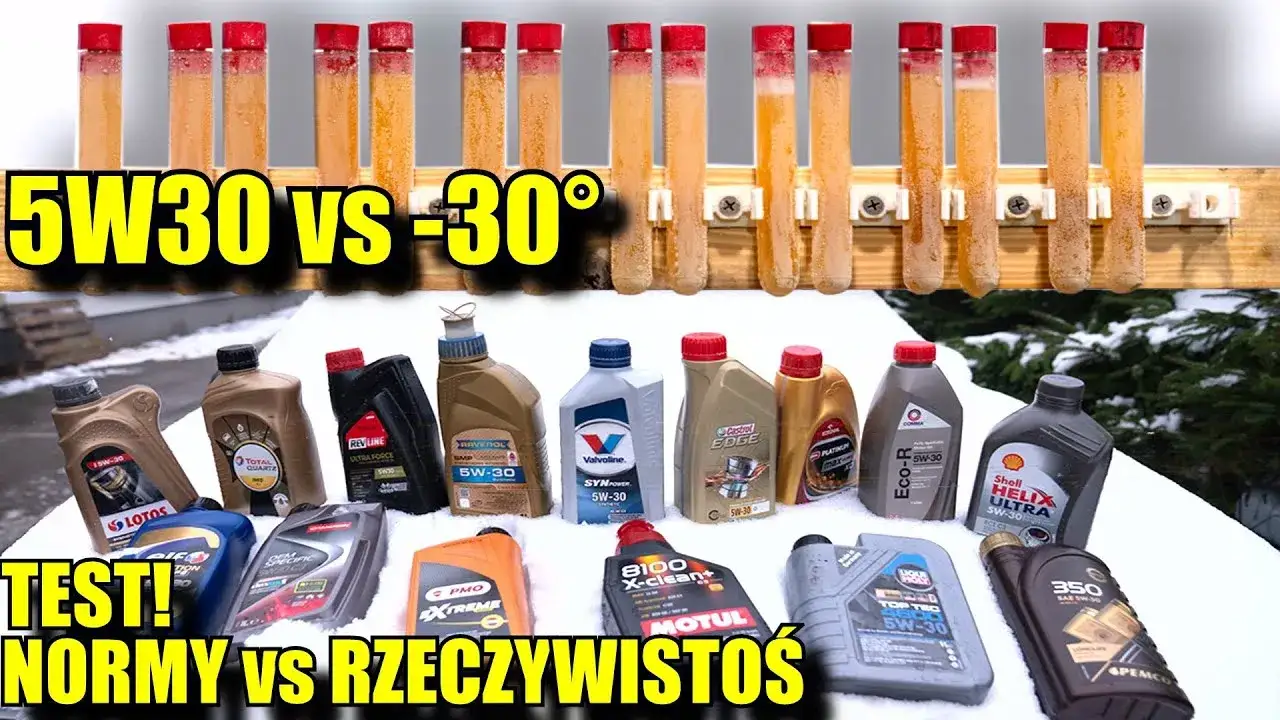 Motul czy Valvoline 5W30 - który olej silnikowy jest lepszy dla twojego auta?