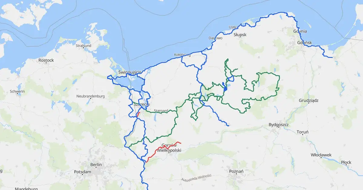 Zachodniopomorskie trasy rowerowe mapa – znajdź idealne szlaki dla siebie