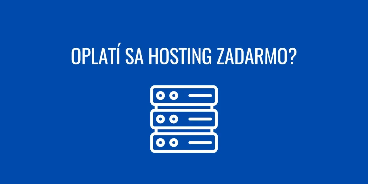 Czy darmowa domena i hosting to dobry pomysł na start? Grafika przedstawia serwery i pytanie o opłacalność darmowego hostingu.