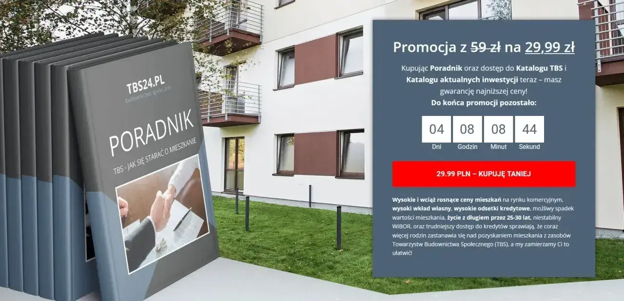 Ile kosztuje wykup mieszkania TBS? Sprawdź, co wpływa na cenę