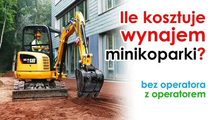 Ile kosztuje wynajem koparki bez operatora? Ceny i ukryte koszty