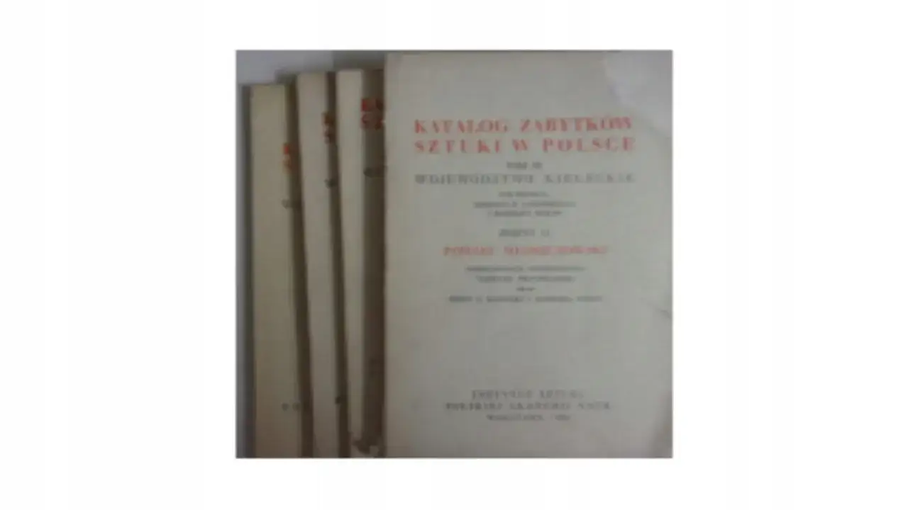 Katalog zabytków sztuki w Polsce, tom III, województwo kieleckie, powiat włoszczowski. Instytut Sztuki PAN, Warszawa 1990.