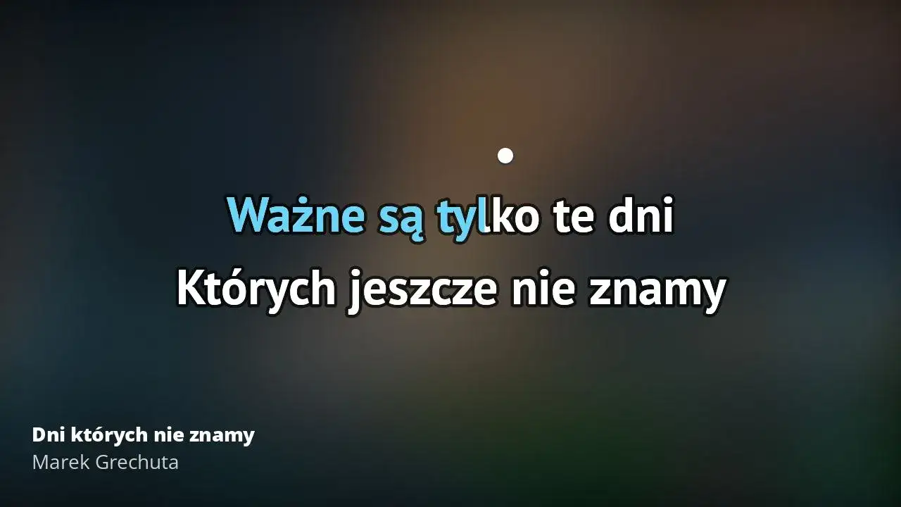 Tekst piosenki dni których nie znamy - odkryj ukryte znaczenie