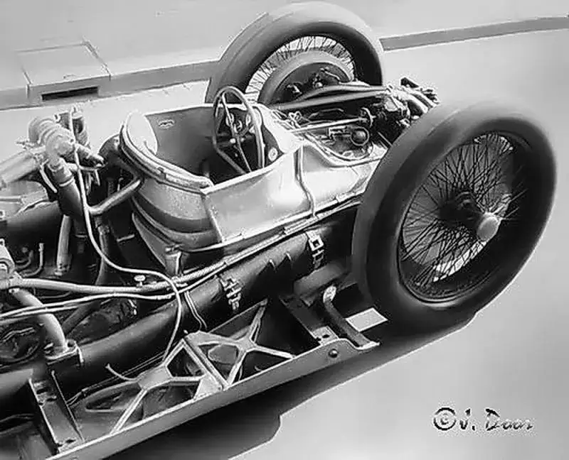 Mercedes T80: zaskakująca maksymalna prędkość i historia wyścigu.