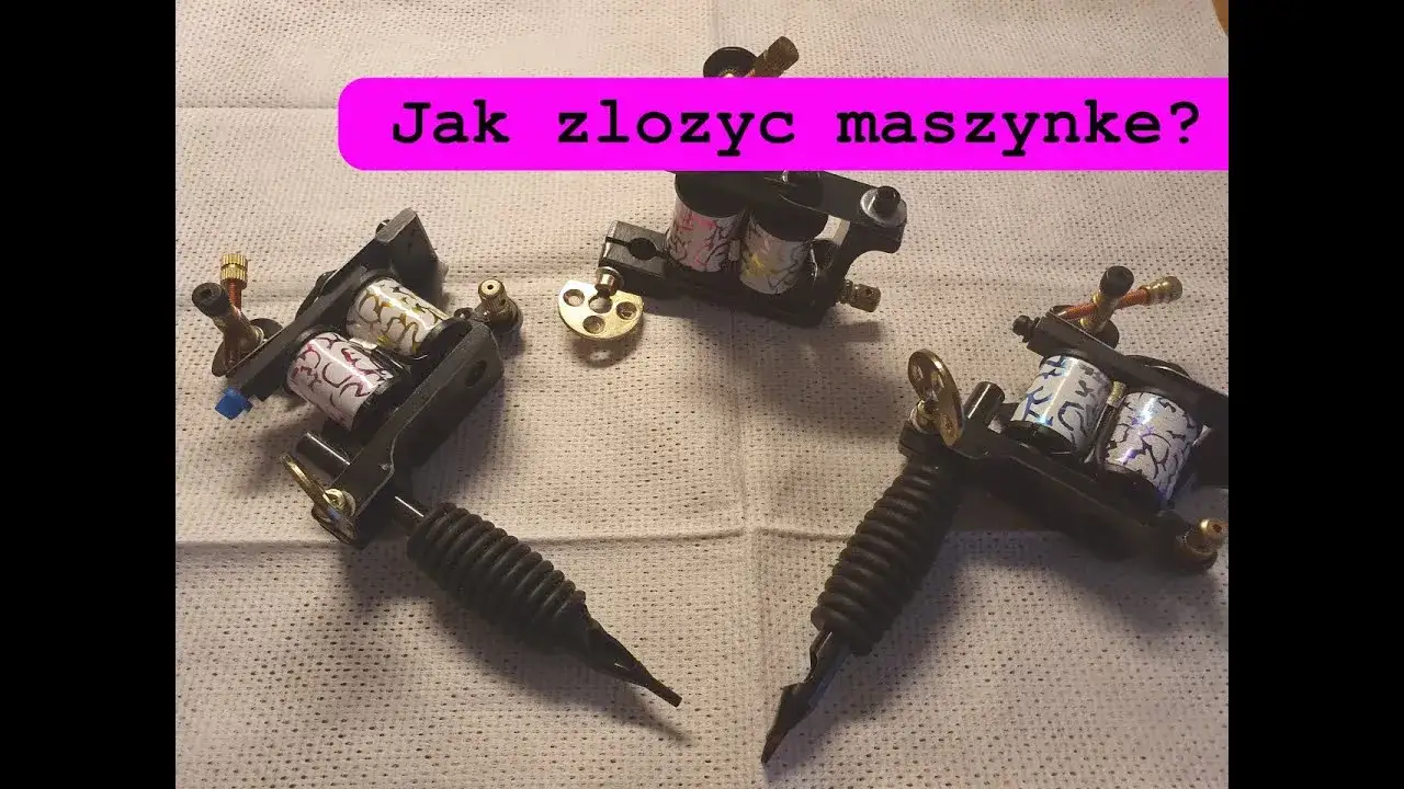 Jak złożyć maszynkę do tatuażu - uniknij najczęstszych błędów
