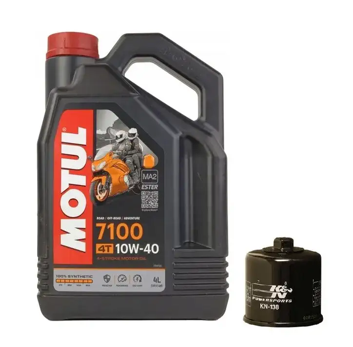 Motul 7100 10W40 4L – najlepszy wybór dla Twojego motocykla 4-taktowego