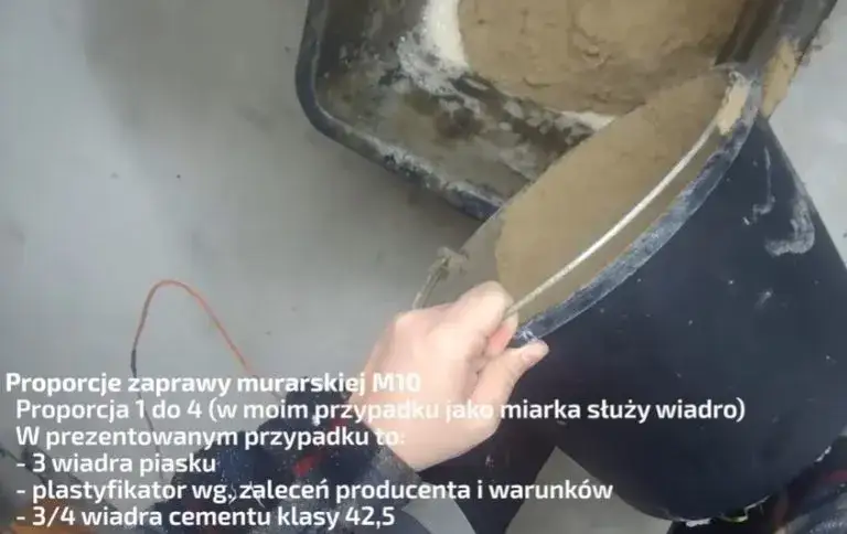Zaprawa cementowa: idealne proporcje i wskazówki mieszania