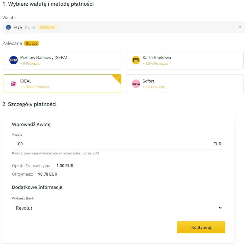 Jak przelać krypto z Revolut na Binance bez ryzyka utraty środków