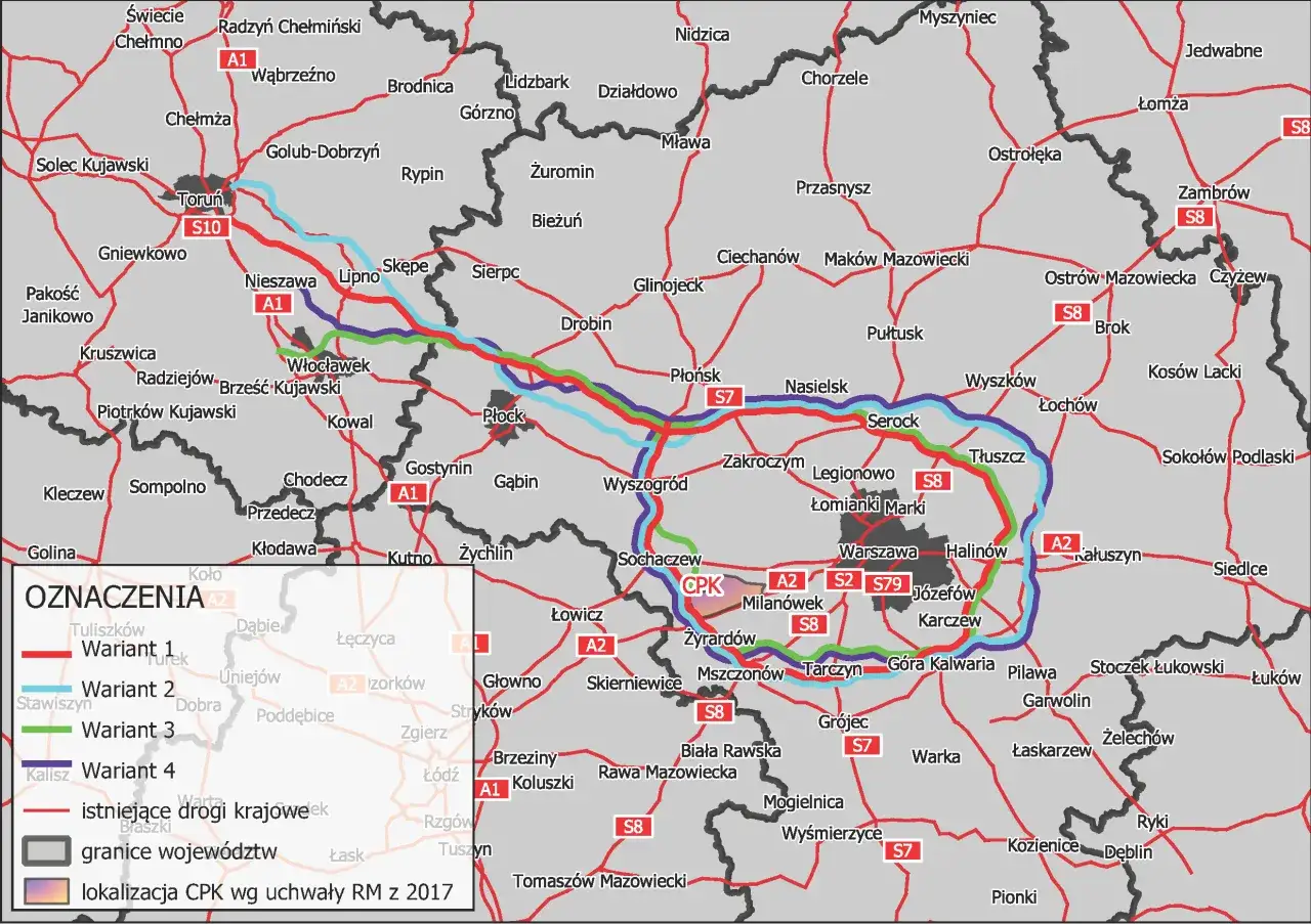 Ile km ze Szczecina do Warszawy? Sprawdź różne trasy i odległości