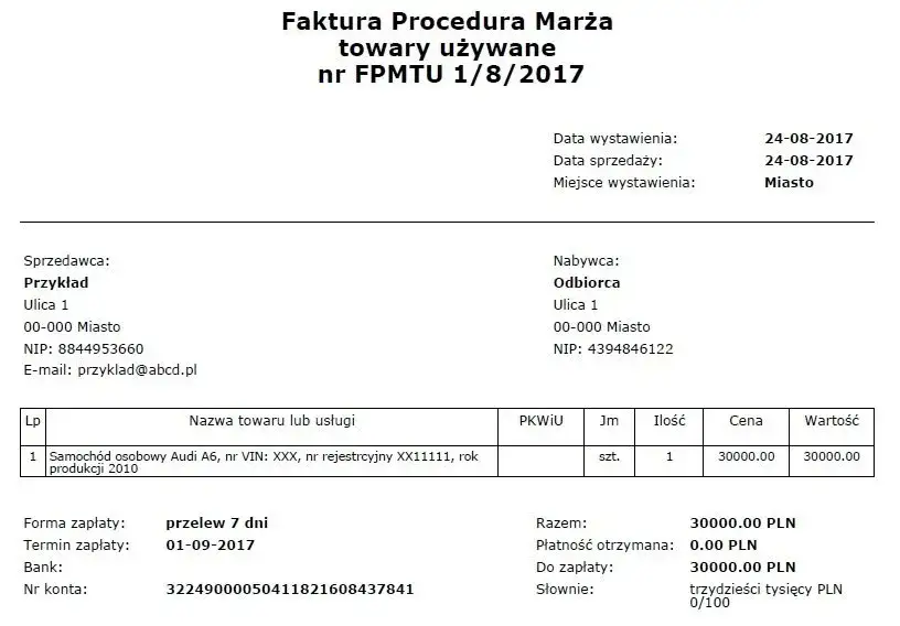 Czy można zwrócić samochód kupiony na fakturę VAT marża? Oto co musisz wiedzieć