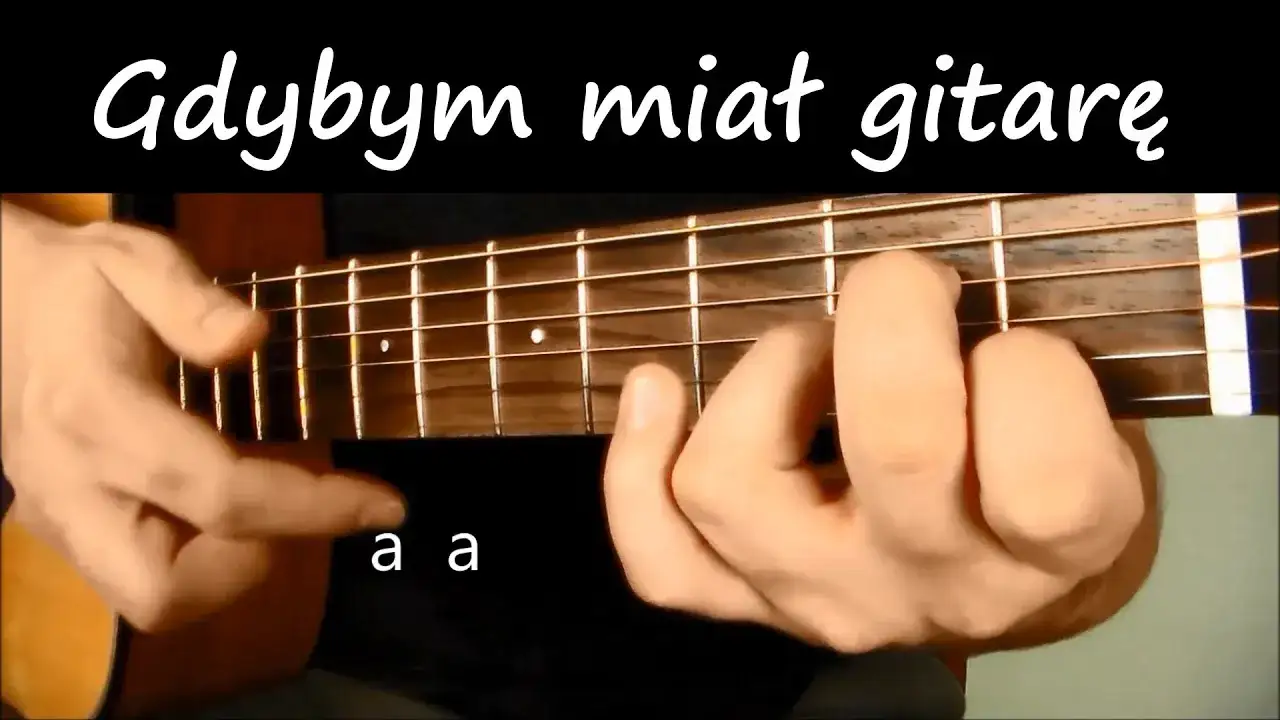 Gdybym miał gitarę: Chwyty, bicie i triki dla początkujących