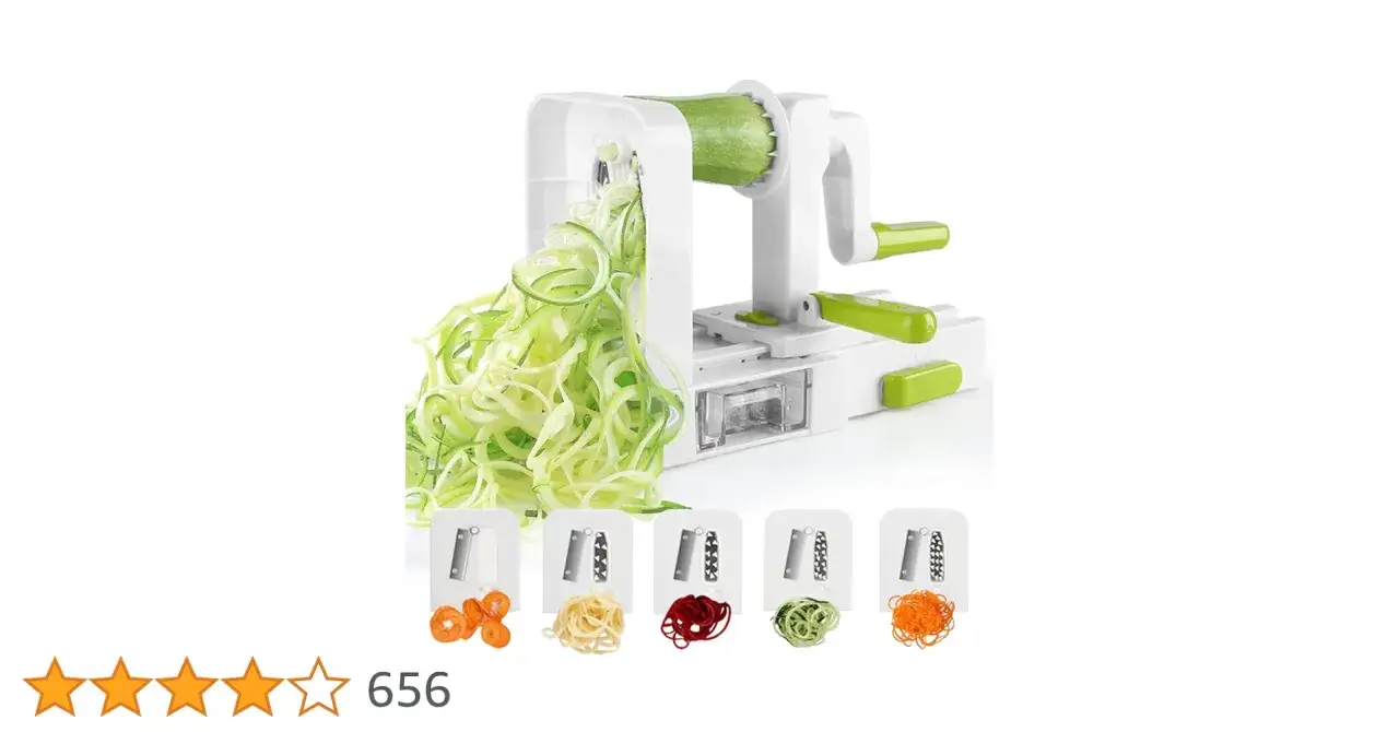 Maszynka do spaghetti z cukinii – wybierz najlepszy spiralizator dla siebie