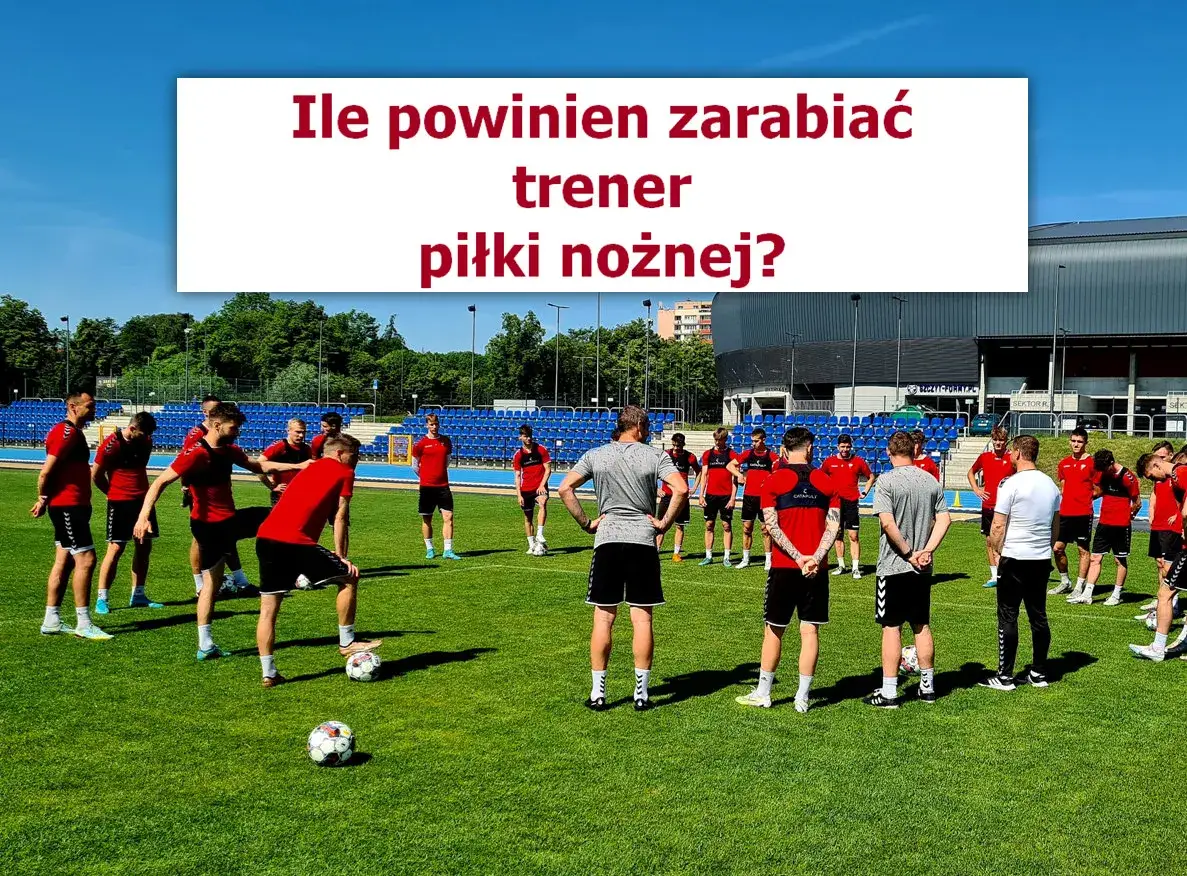 Ile zarabia trener piłkarski dzieci? Przeciętne wynagrodzenie w Polsce.