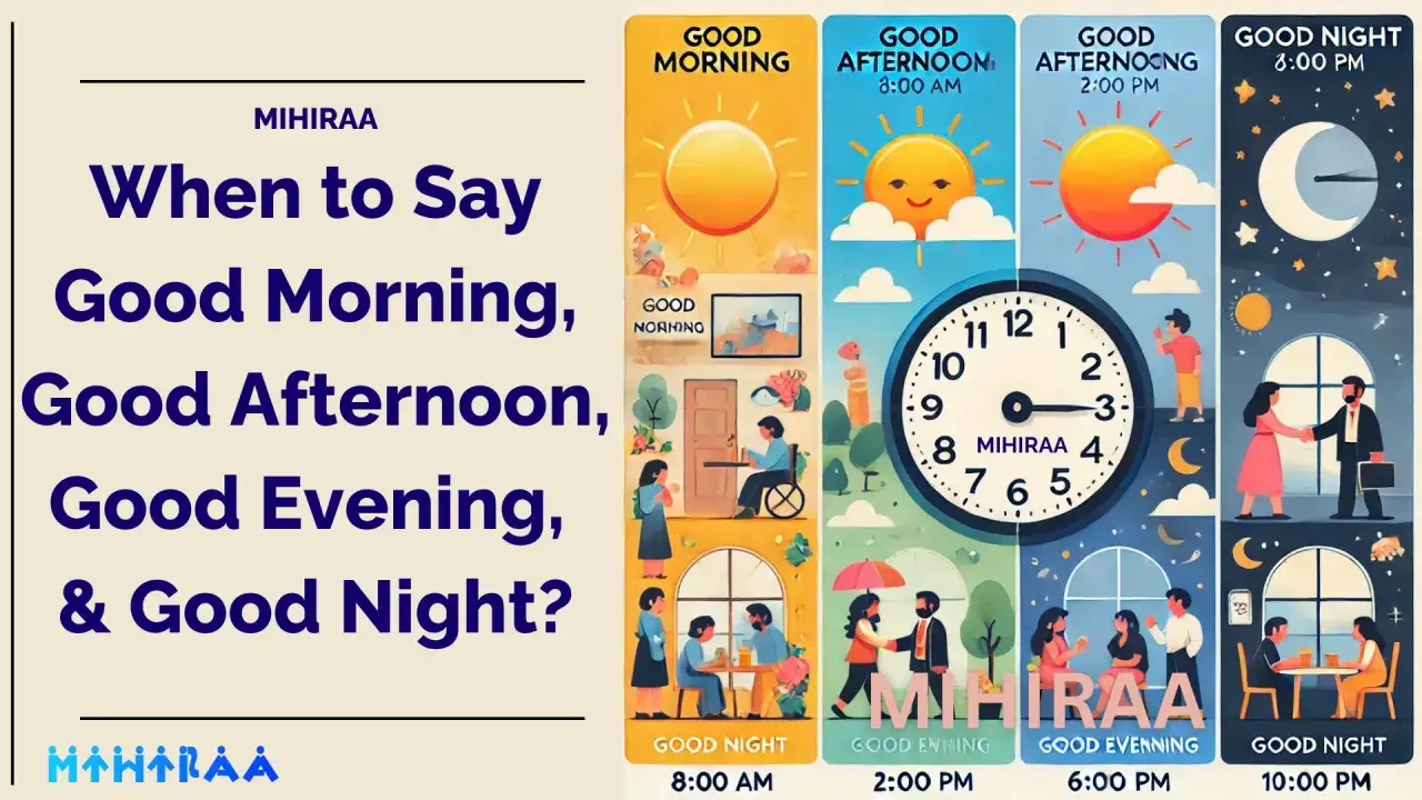 Good morning czy good afternoon? Rozwiąż dylemat z 12:00!