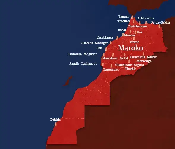 Gdzie leży Maroko? Odkryj jego niesamowite położenie i sąsiadów