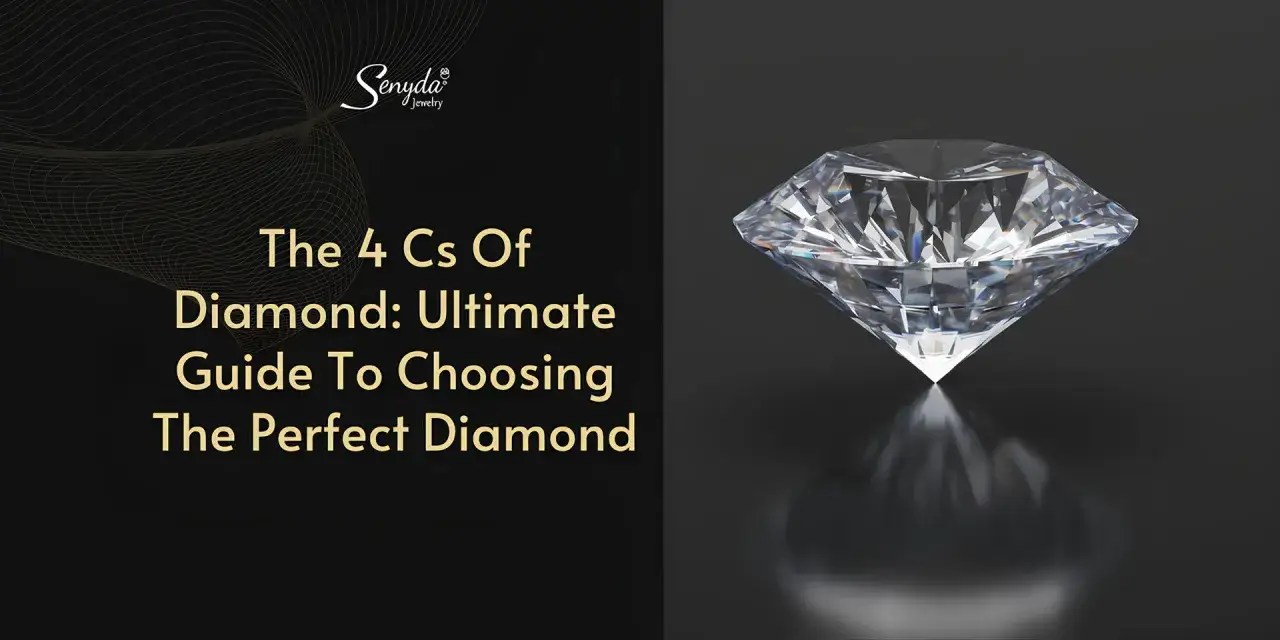 Ein glitzernder Diamant, der die 4 Cs erklärt. Erfahren Sie, wie viel ist ein diamant wert und wie Sie den perfekten wählen.