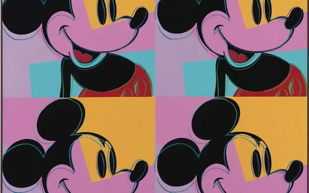 Mickey Mouse w pop arcie: odkryj wpływ na sztukę i kulturę