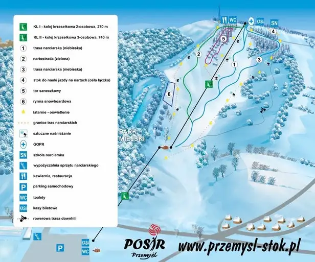 Mapa tras Przemyśl
