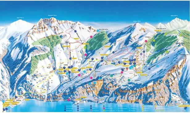 Mapa tras Amden
