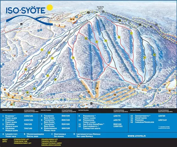 Mapa tras Iso - Syöte