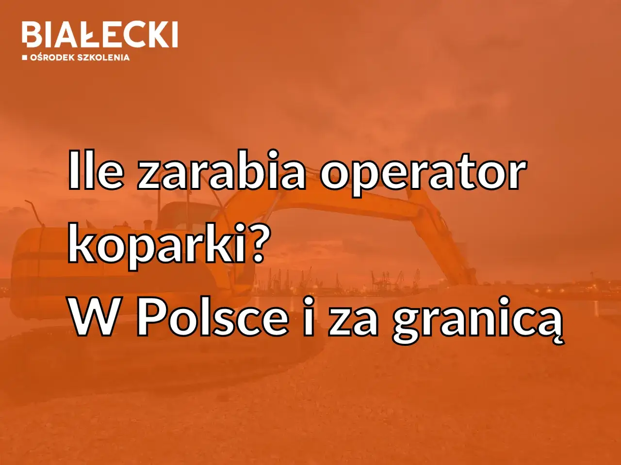 Operator koparki w Niemczech: Ile zarobisz netto? Pełen przewodnik