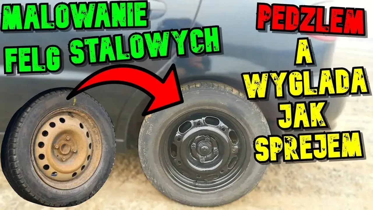 Jaką farbą pomalować felgi stalowe, aby uniknąć błędów i oszczędzić?