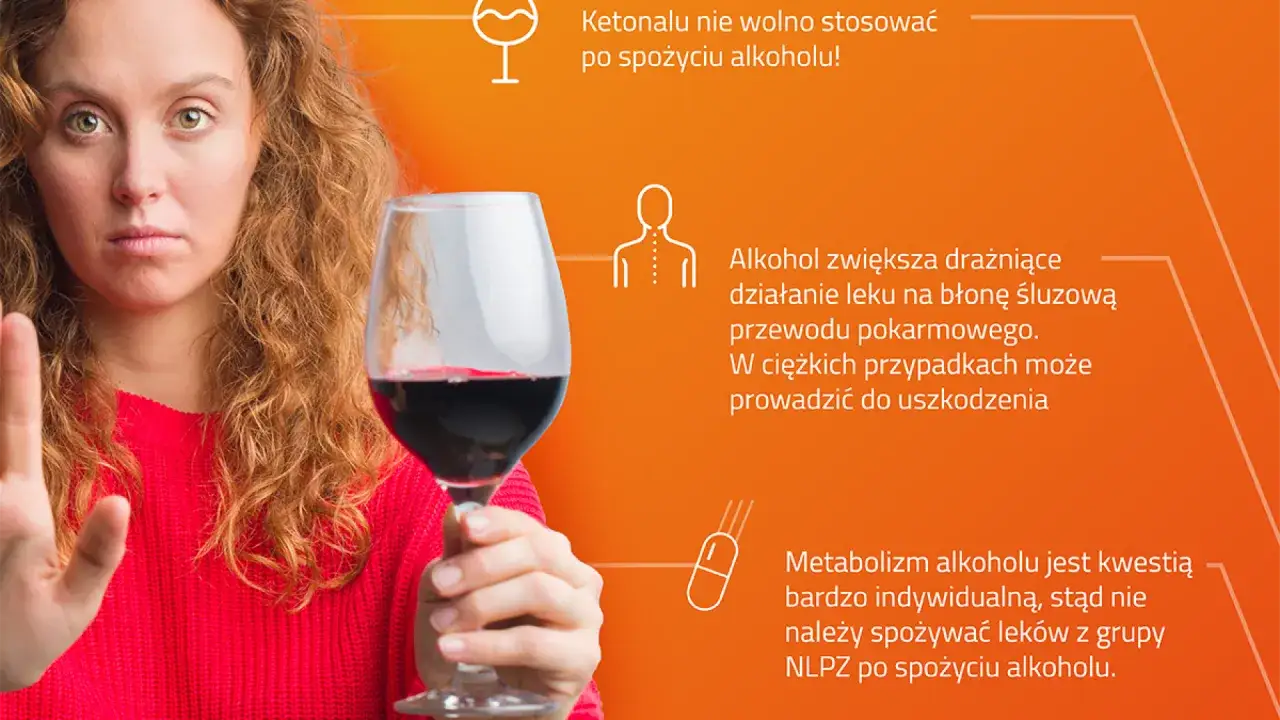 Ketonal z alkoholem - dlaczego to niebezpieczne połączenie dla zdrowia