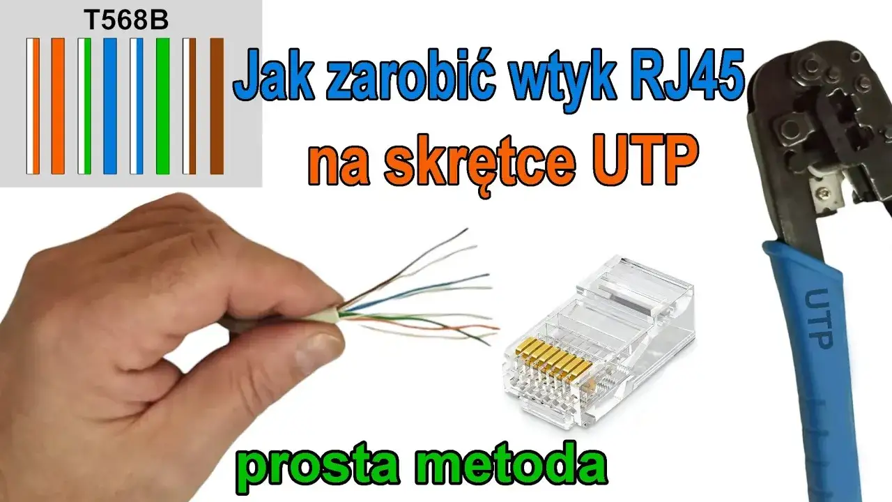 Jak zrobić kabel RJ45 - proste kroki, aby uniknąć problemów z siecią