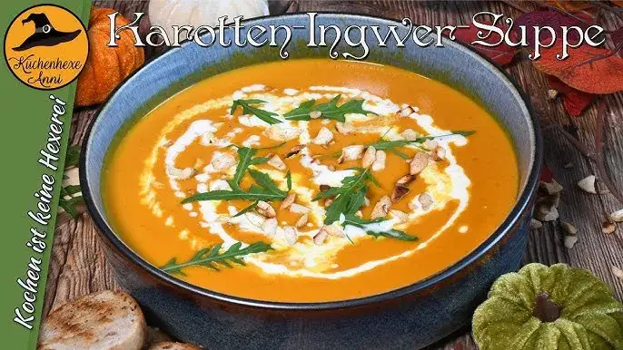 Cremige Möhren-Ingwer-Suppe: Das Immunbooster-Rezept in 30 Min.