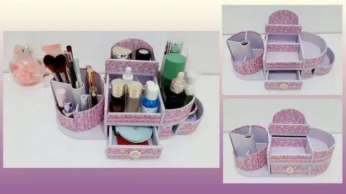 Jak zrobić organizer na kosmetyki – proste i tanie pomysły DIY