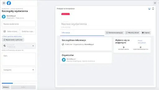 Jak utworzyć wydarzenie na Facebooku jako strona i przyciągnąć uczestników