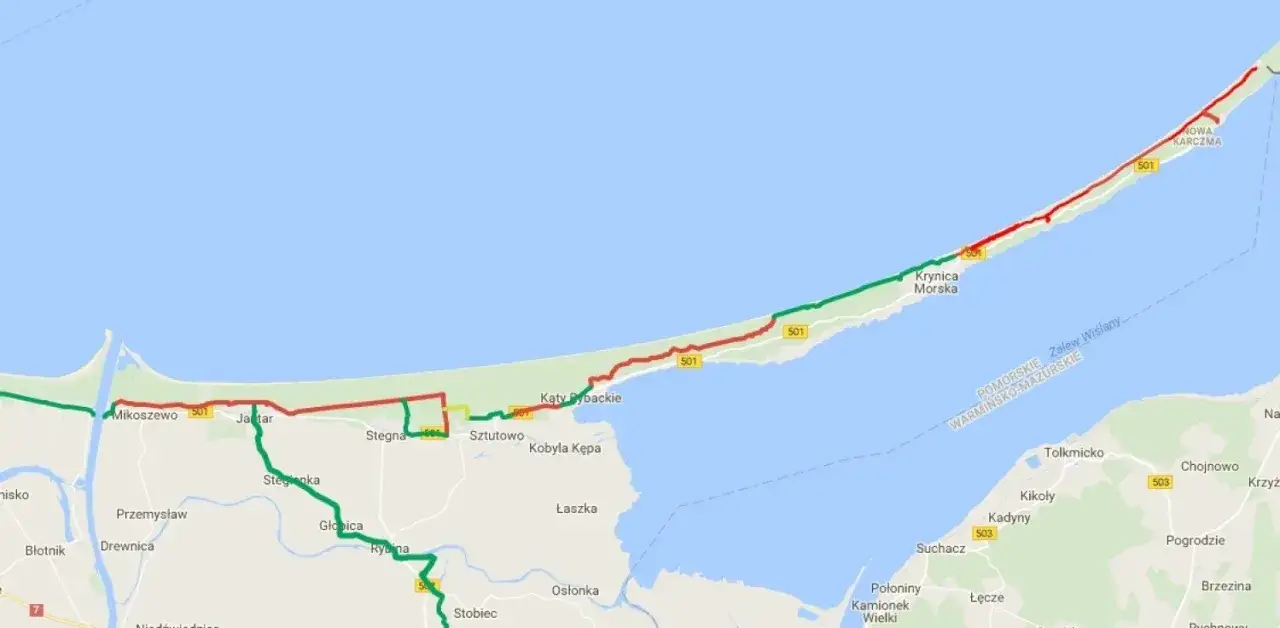 Krynica Morska: dojazd, trasy, czas. Wszystko, co musisz wiedzieć
