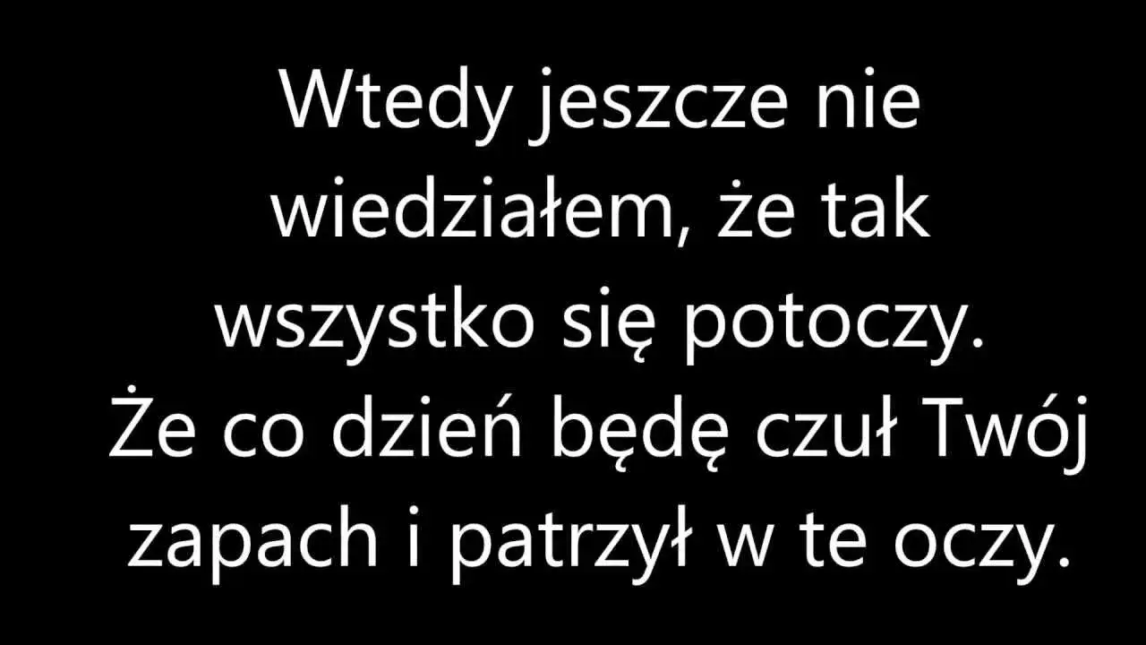 M jak miłość tekst piosenki - odkryj emocje ukryte w słowach