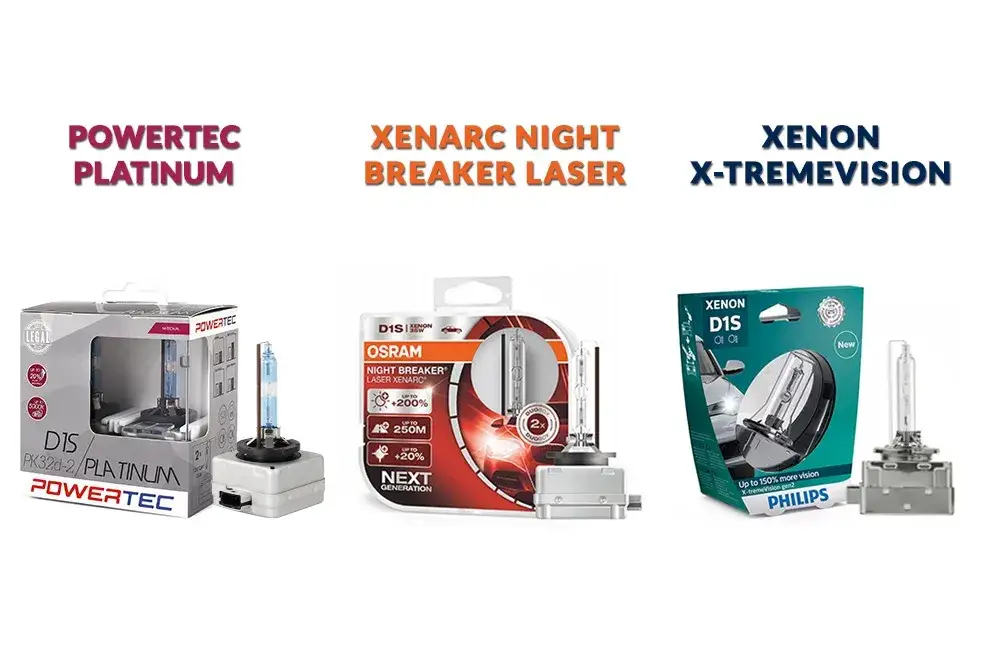 Żarówka D1S – najlepsze wybory, porównanie z halogenowymi i ceny