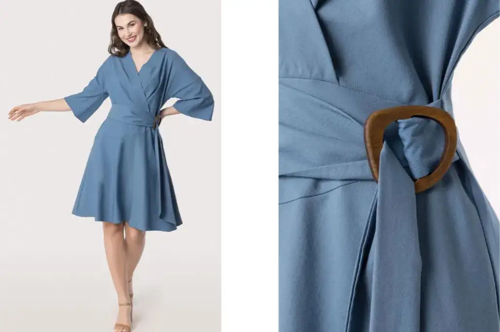 Niebieska sukienka: Stylizacje na każdą okazję i dopasowanie dodatków