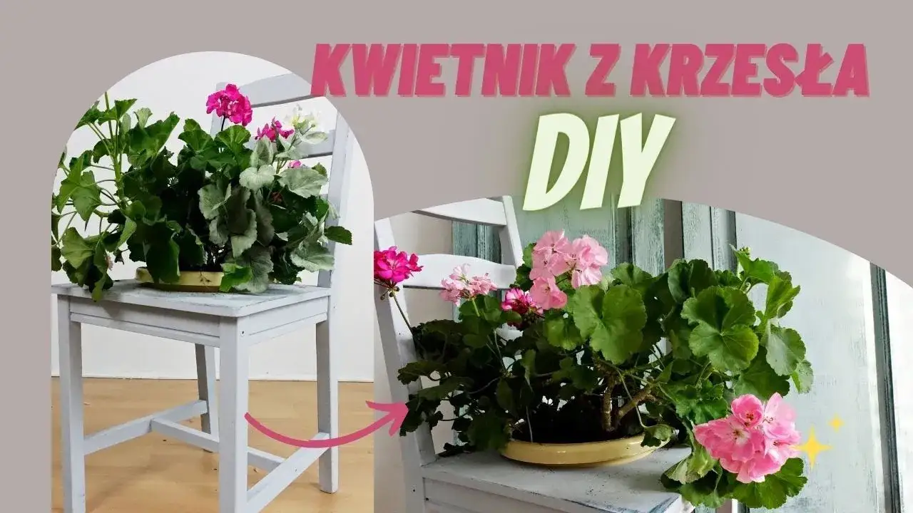Jak zrobić kwietnik z krzesła - łatwe kroki i kreatywne pomysły