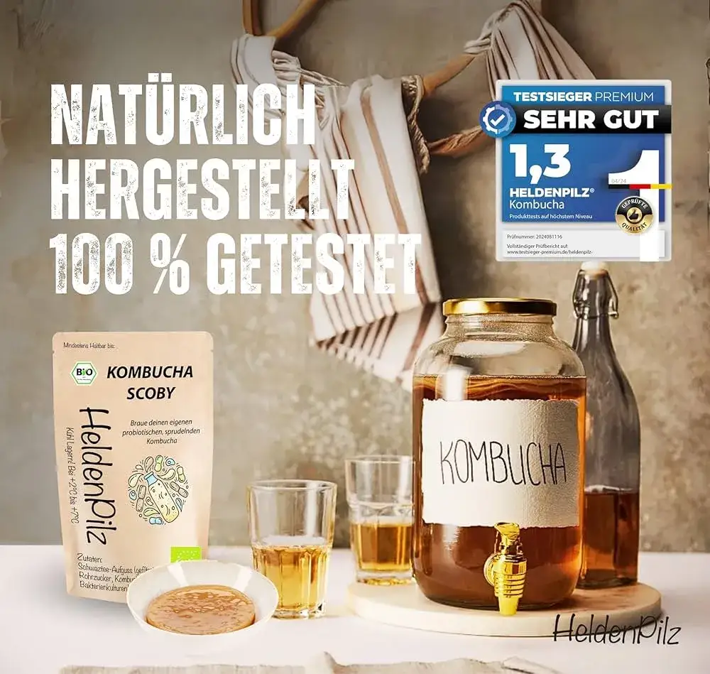 Kombucha: Jaki to grzyb? Prawda o SCOBY i fermentacji!