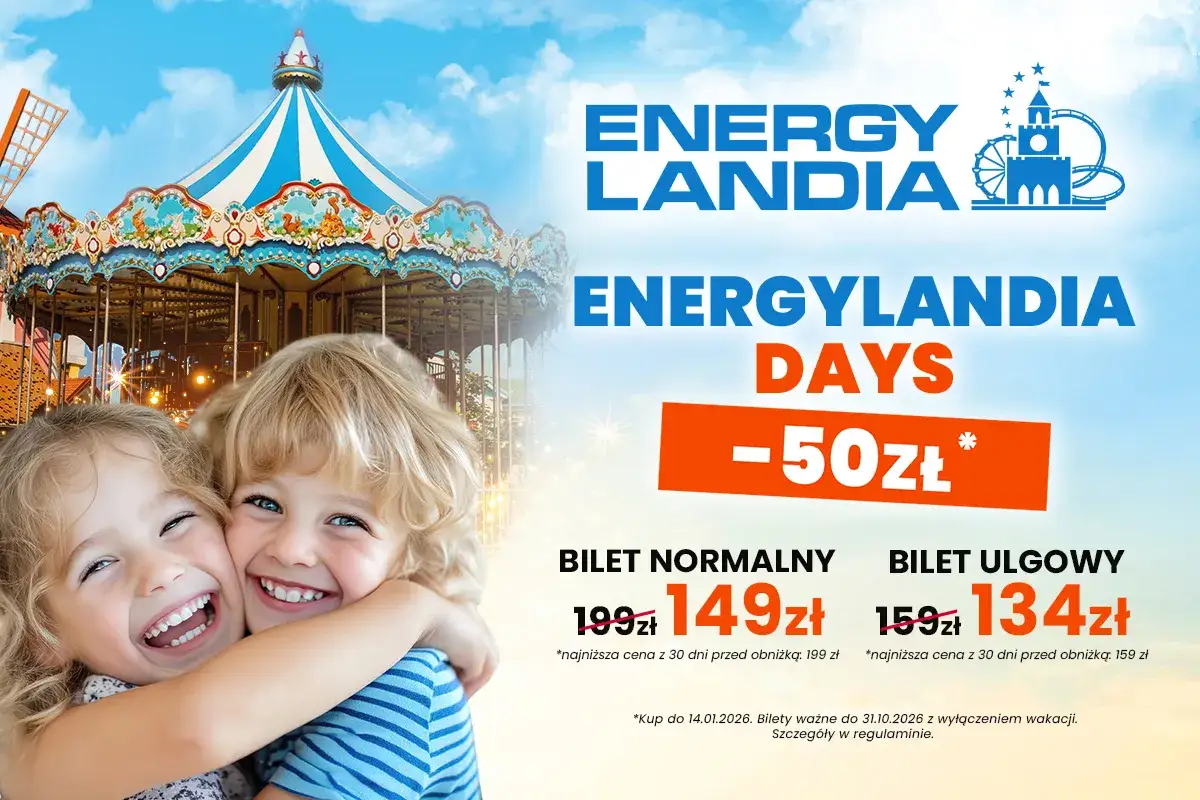 Energylandia 2026: Godziny otwarcia. Jak zaplanować idealną wizytę?