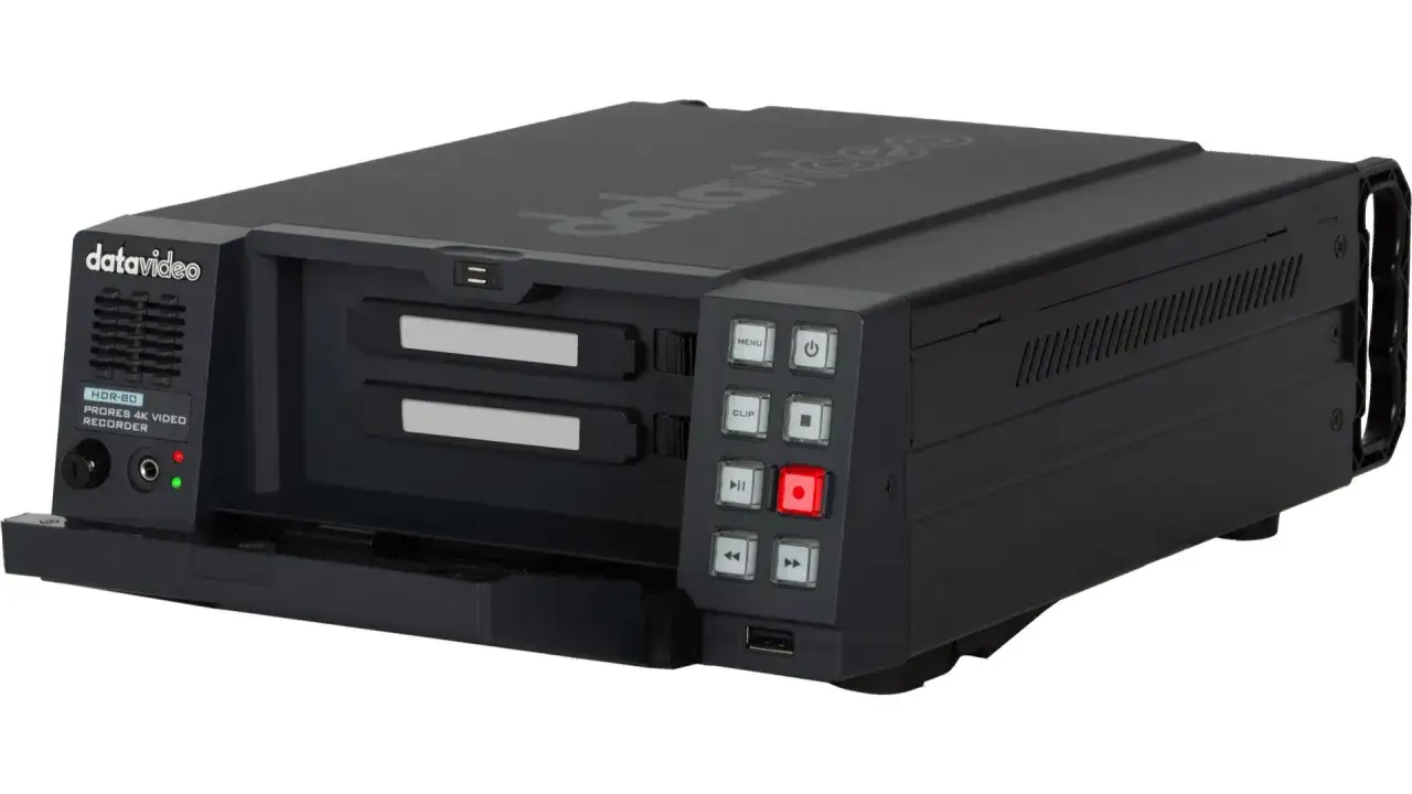 Profesjonalny dysk do rejestratora wideo Datavideo HDR-80 ProRes 4K.