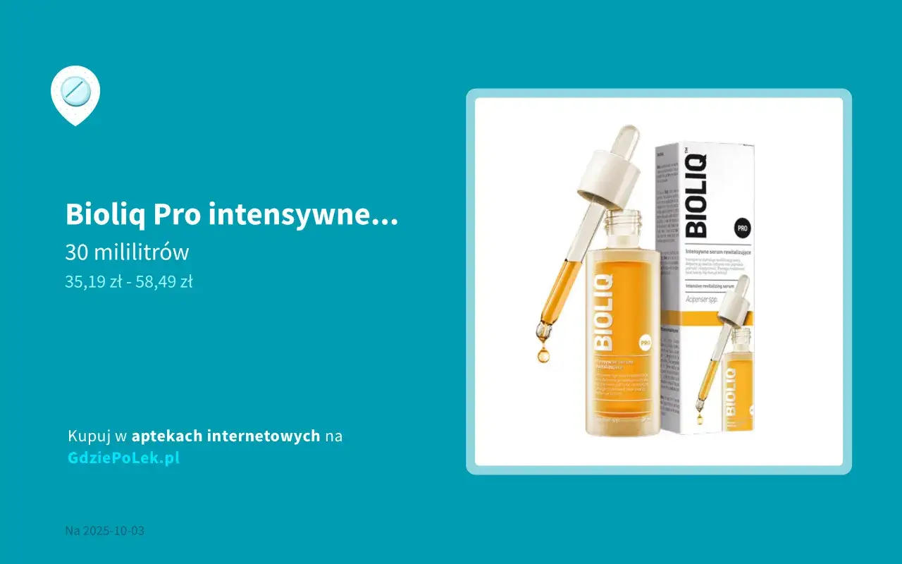 Najlepsze ceny bioliq serum rewitalizujące – porównanie ofert online