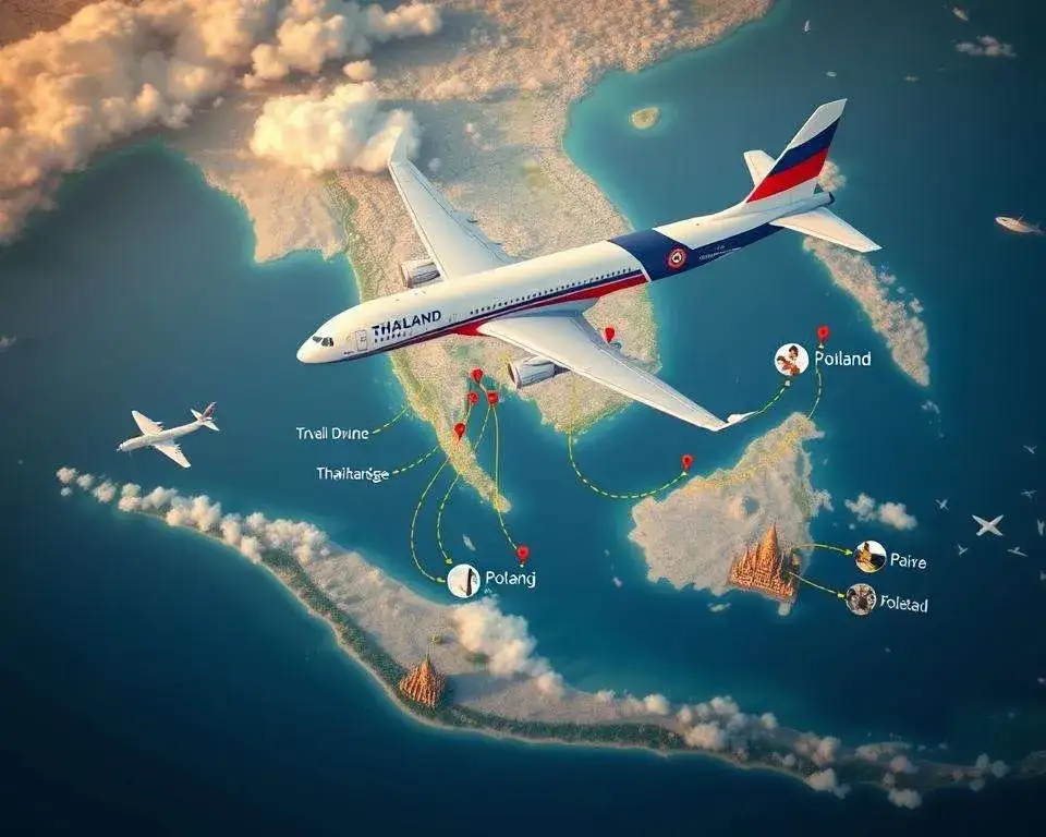 Ile trwa lot do Tajlandii? Sprawdź, co wpływa na czas przelotu