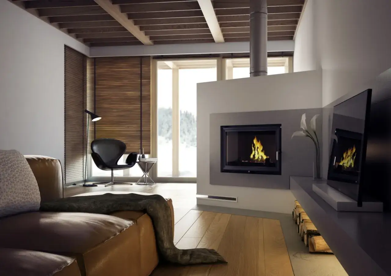 Kominek do salonu 30m²: Jaki wybrać, by nie żałować? Poradnik