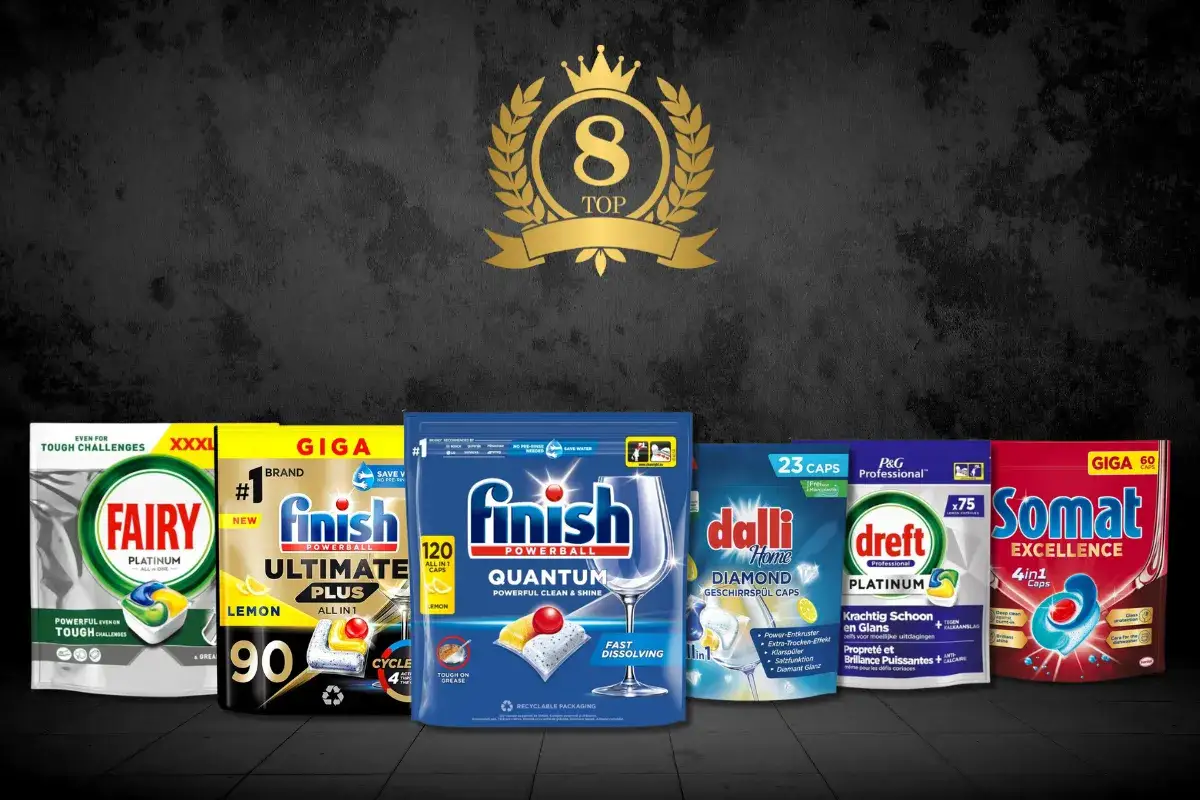 Somat czy Finish – który detergent do zmywarki naprawdę działa?