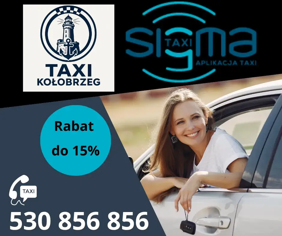 Ile kosztuje taxi z Kołobrzegu do Ustronia Morskiego? Sprawdź ceny!