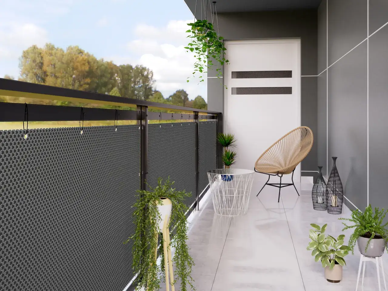 Czym zasłonić ogrodzenie panelowe, aby zyskać prywatność i styl?