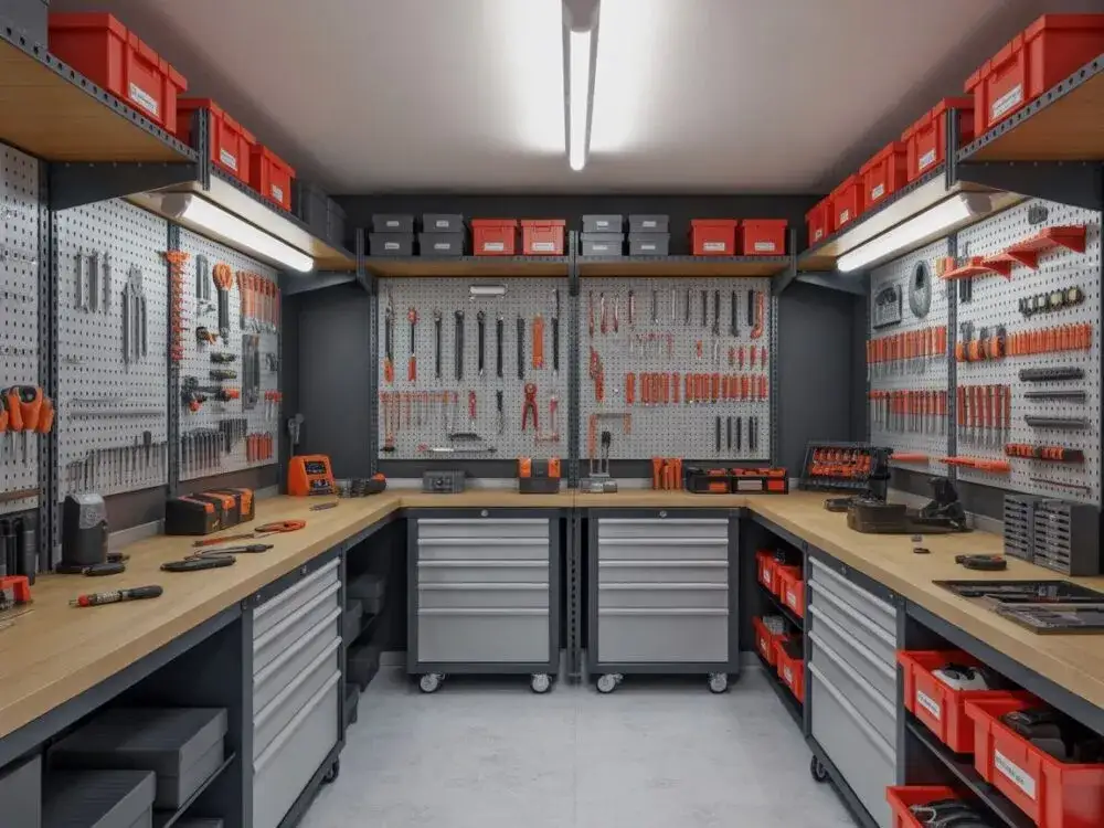 Jak ułożyć narzędzia w warsztacie, by uniknąć chaosu i zyskać przestrzeń