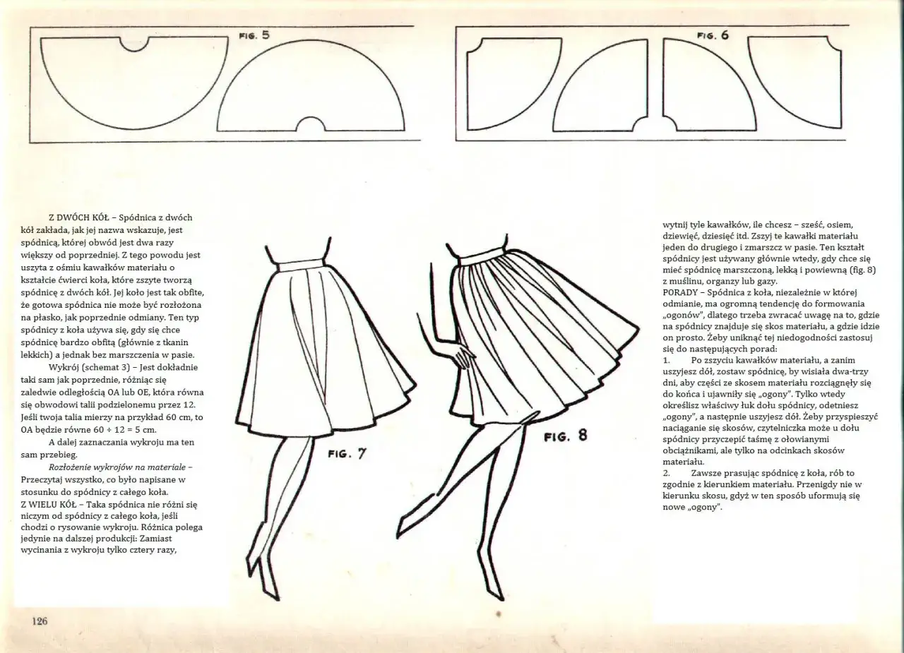 Ile materiału na spódnicę z koła? Prosty sposób na obliczenie i oszczędność tkaniny
