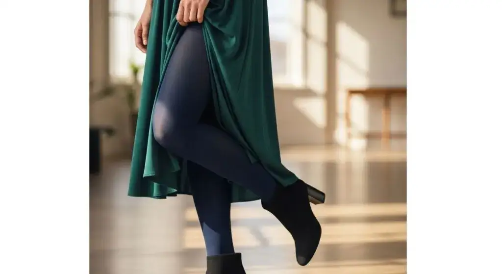 Jak dobrać rajstopy do butelkowej zieleni? Praktyczny poradnik