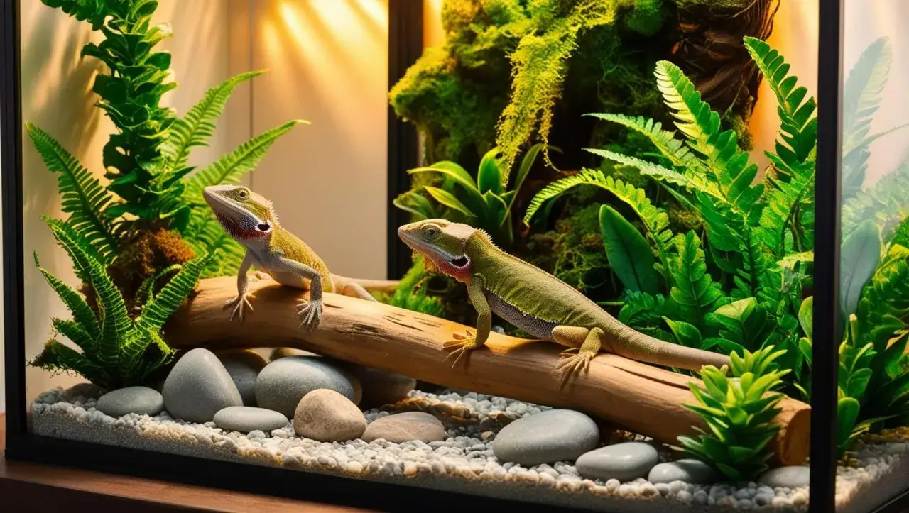 Jak zrobić terrarium dla jaszczurki, aby uniknąć błędów i chorób